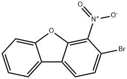 3-Bromo-4-nitrodibenzofuran 구조식 이미지