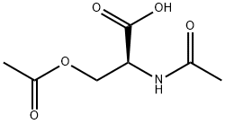 L-Serine, N,O-diacetyl- Structure