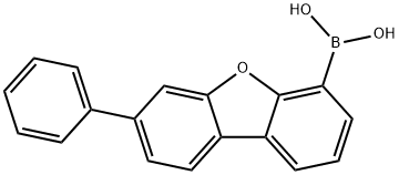 Boronic acid, B-(7-phenyl-4-dibenzofuranyl)- Structure