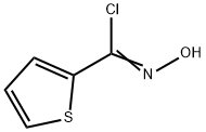 2-Thiophenecarboximidoyl chloride, N-hydroxy- Structure