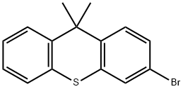 9H-Thioxanthene, 3-bromo-9,9-dimethyl- Structure