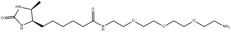 Desthiobiotin-PEG3-Amine 구조식 이미지