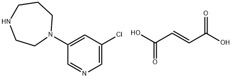 NS-3956 fumaric acid salt Structure