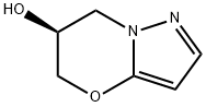 5H-Pyrazolo[5,1-b][1,3]oxazin-6-ol, 6,7-dihydro-, (6S)- Structure