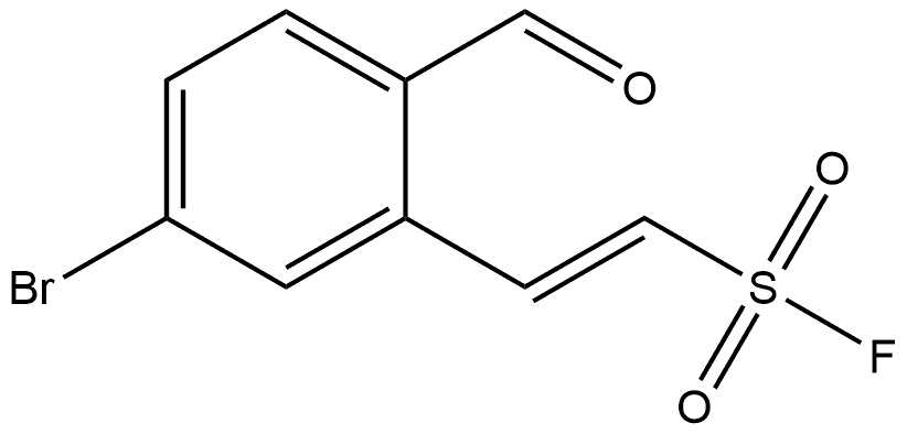 Ethenesulfonyl fluoride, 2-(5-bromo-2- Structure