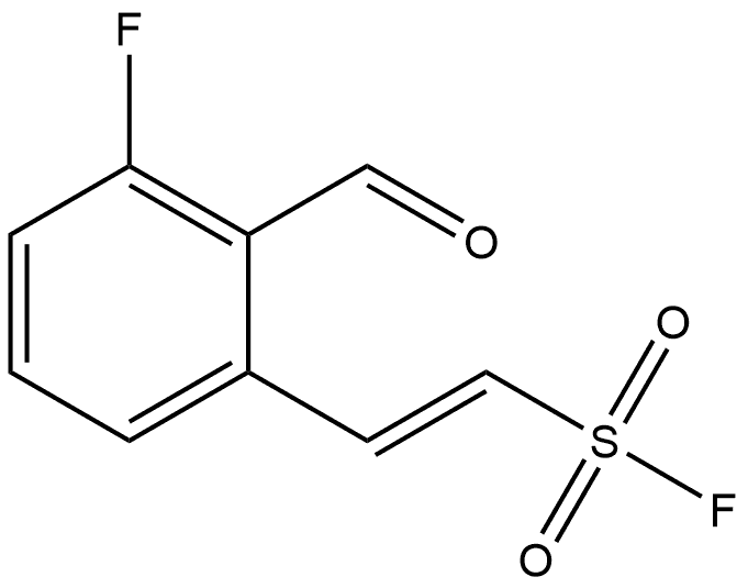 Ethenesulfonyl fluoride, 2-(3-fluoro-2- Structure