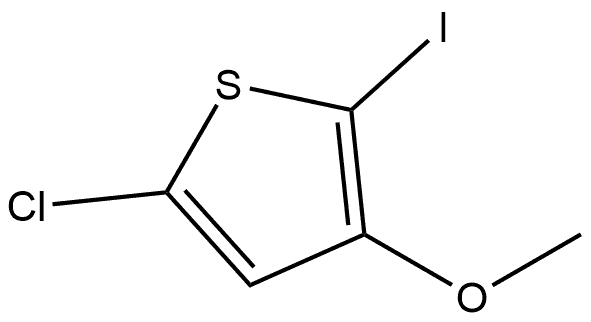 5-Chloro-2-iodo-3-methoxythiophene Structure