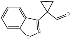 1-(1,2-Benzisoxazol-3-yl)cyclopropanecarboxaldehyde Structure