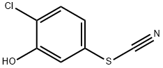 4-Chloro-3-hydroxyphenyl thiocyanate Structure