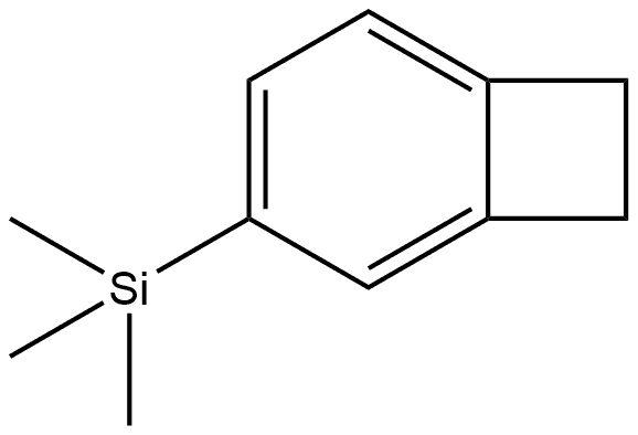 3-(Trimethylsilyl)bicyclo[4.2.0]octa-1,3,5-triene Structure