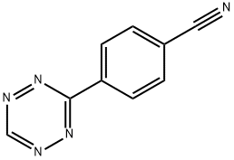 4-(1,2,4,5-tetrazin-3-yl)benzonitrile Structure