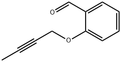 Benzaldehyde, 2-(2-butyn-1-yloxy)- Structure