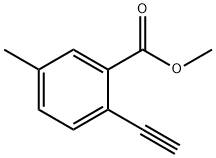 methyl 2-ethynyl-5-methylbenzoate Structure