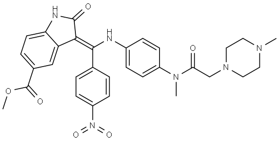 Intedanib Impurity 구조식 이미지