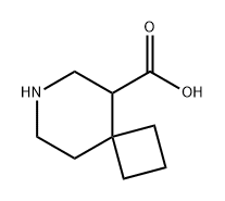 7-Azaspiro[3.5]nonane-5-carboxylic acid Structure