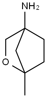 2-Oxabicyclo[2.2.1]heptan-4-amine, 1-methyl- 구조식 이미지
