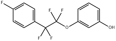 3-[1,1,2,2-Tetrafluoro-2-(4-fluorophenyl)ethoxy]phenol Structure