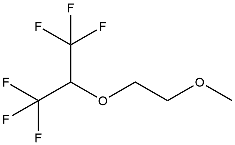 1,1,1,3,3,3-Hexafluoro-2-(2-methoxyethoxy)propane Structure