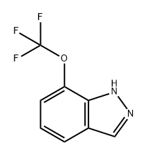 1H-Indazole, 7-(trifluoromethoxy)- Structure