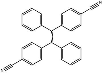 [1,2-diphenyl-1,2-bis(4-cyanophenyl)ethylene Structure