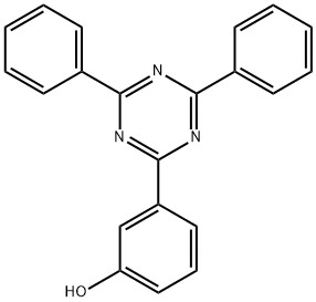Phenol, 3-(4,6-diphenyl-1,3,5-triazin-2-yl)- Structure