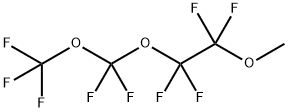 Ethane, 1-[difluoro(trifluoromethoxy)methoxy]-1,1,2,2-tetrafluoro-2-methoxy- 구조식 이미지
