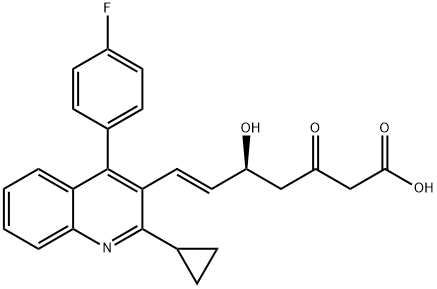 Pitavastatin 3-Oxo SodiuM Structure