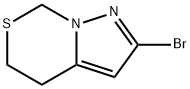 2-Bromo-4,5-dihydro-7H-pyrazolo[1,5-c][1,3]thiazine Structure