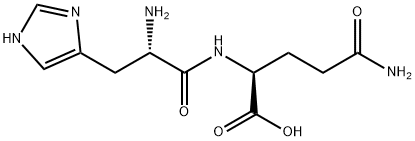 L-Glutamine, L-histidyl- 구조식 이미지