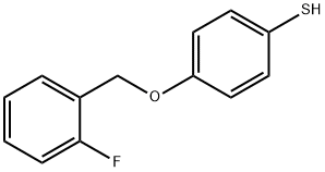 4-(2'-Fluorobenzyloxy)thiophenol Structure