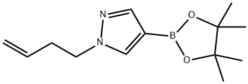 1-(but-3-en-1-yl)-4-(4,4,5,5-tetramethyl-1,3,2-dioxaborolan-2-yl)-1h-pyrazole Structure