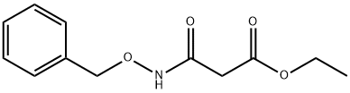 Propanoic acid, 3-oxo-3-[(phenylmethoxy)amino]-, ethyl ester 구조식 이미지