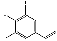 Phenol, 4-ethenyl-2,6-diiodo- Structure