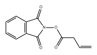 3-Butenoic acid, 1,3-dihydro-1,3-dioxo-2H-isoindol-2-yl ester Structure