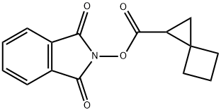 1,3-Dihydro-1,3-dioxo-2H-isoindol-2-yl spiro[2.3]hexane-1-carboxylate Structure