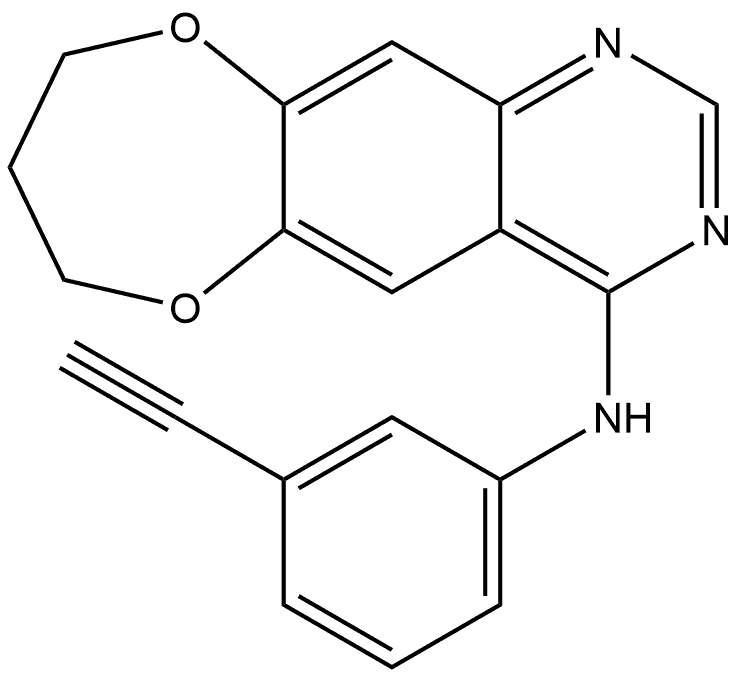 Icotinib Impurity 7 Structure