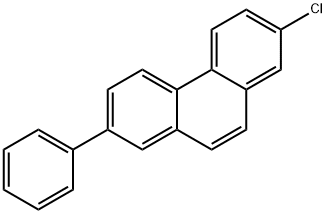 Phenanthrene, 2-chloro-7-phenyl- 구조식 이미지