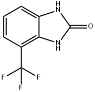 2H-Benzimidazol-2-one, 1,3-dihydro-4-(trifluoromethyl)- Structure