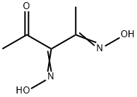 2,3,4-Pentanetrione, 2,3-dioxime Structure
