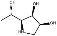 (2S,3R,4S)-2-[(1S)-1-Hydroxyethyl]-3,4-pyrrolidinediol Structure