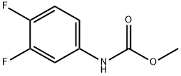 Carbamic acid, N-(3,4-difluorophenyl)-, methyl ester Structure