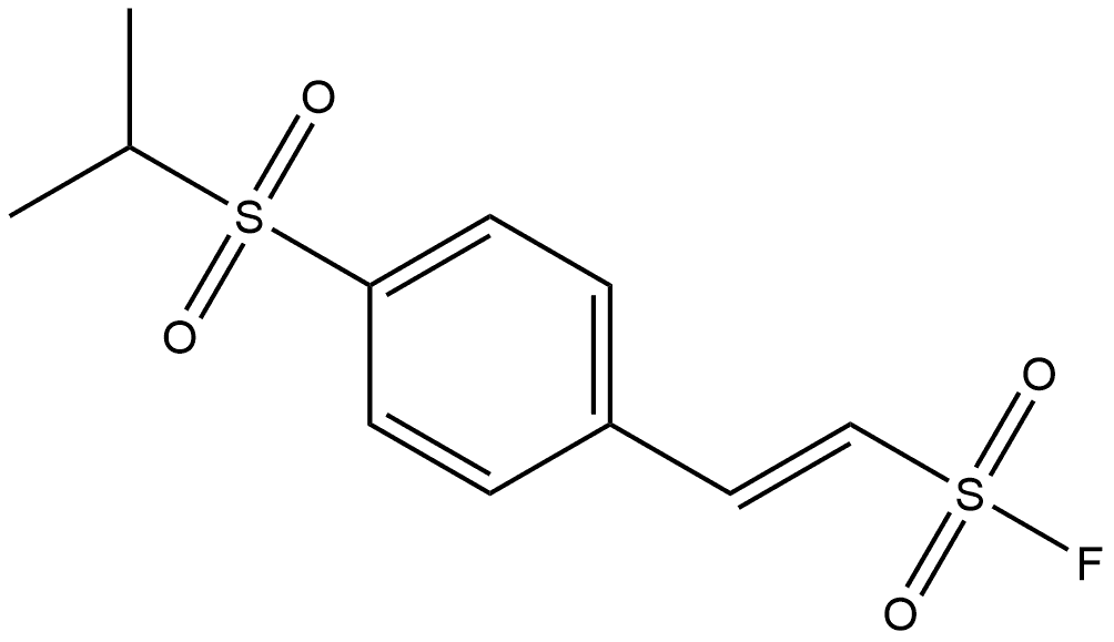 Ethenesulfonyl fluoride, 2-[4-[(1- Structure