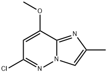 Imidazo[1,2-b]pyridazine, 6-chloro-8-methoxy-2-methyl- 구조식 이미지