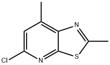 Thiazolo[5,4-b]pyridine, 5-chloro-2,7-dimethyl- Structure