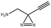 3H-Diazirine-3-methanamine, 3-ethynyl- Structure