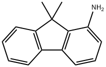 9H-Fluoren-1-amine, 9,9-dimethyl- Structure