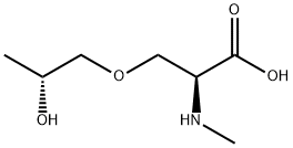 L-Serine, O-[(2R)-2-hydroxypropyl]-N-methyl- Structure