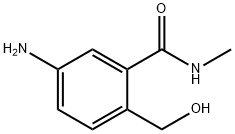 Benzamide, 5-amino-2-(hydroxymethyl)-N-methyl- Structure