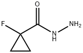 1-Fluorocyclopropanecarboxylic acid hydrazide Structure