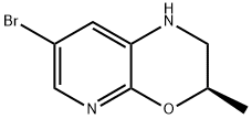 1H-Pyrido[2,3-b][1,4]oxazine, 7-bromo-2,3-dihydro-3-methyl-, (3R)- Structure